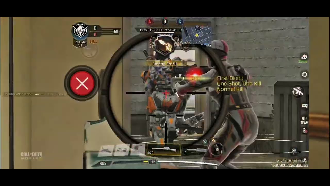 3-line rifle call of duty mobile gameplay 