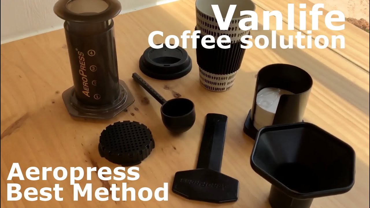 How to get QUALITY COFFEE anywhere! MUST HAVE vanlife and travel companion - Best AEROPRESS method