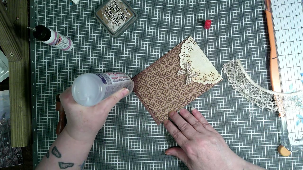 Lacey Envelope with Journal Card keepsake by My Porch Prints