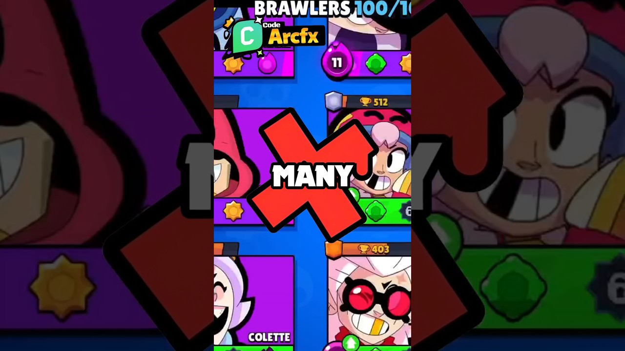 Сколько бойцов &mdash; это СЛИШКОМ много! #brawlstars