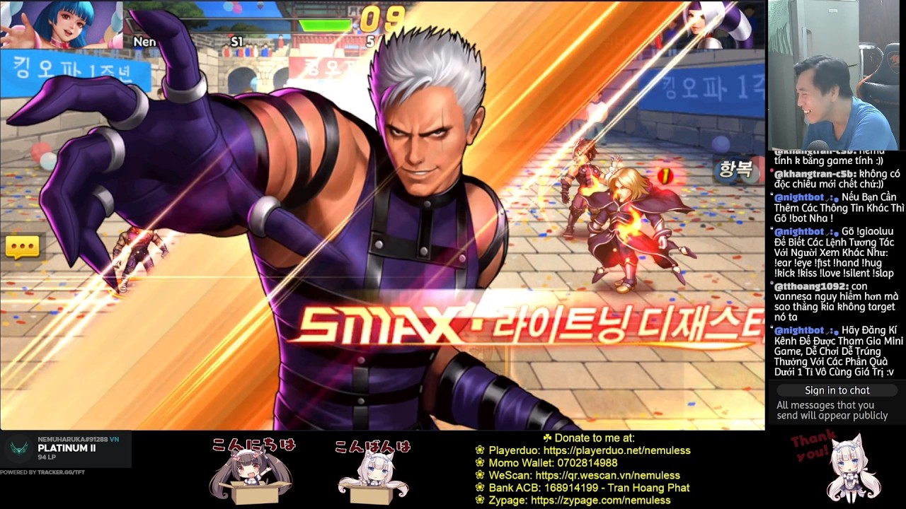 ☘ KOF98UMOL KR Peak Battles SMax Krizalid Lightning Disaster 260206 (정상대전) — Немулесс❀
