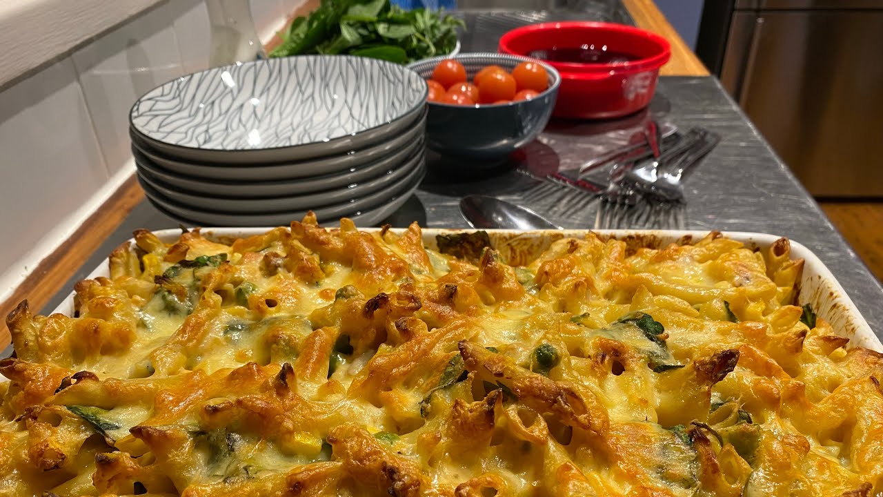 CHICKEN & CORN PASTA BAKE #83