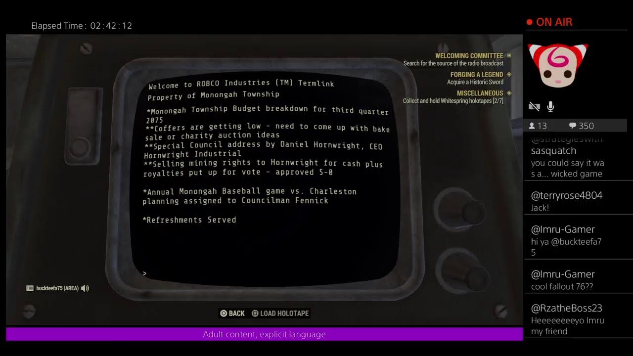 buckteefa75 Fallout76 again
