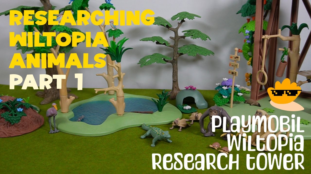 003_Playmobil Wiltopia_Research Tower_part1