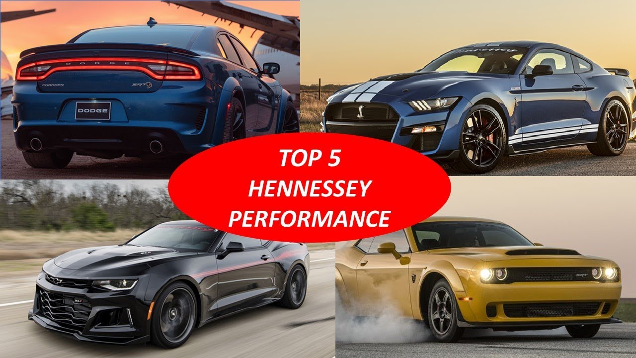 TOP 5 Coupés y Sedanes de HENNESEY PERFORMANCE