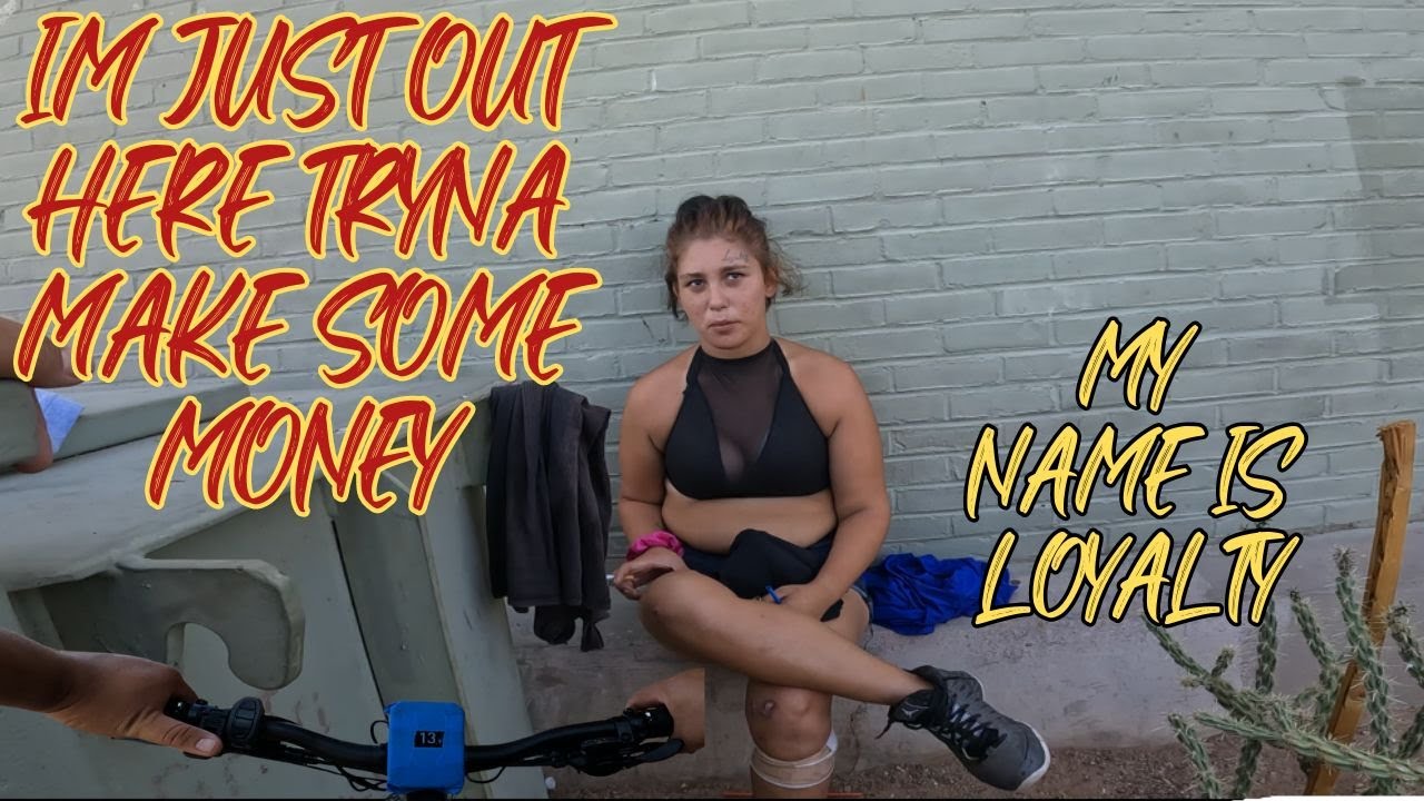 встретил эту девушку, катаясь на электровелосипеде по Ванбюрену