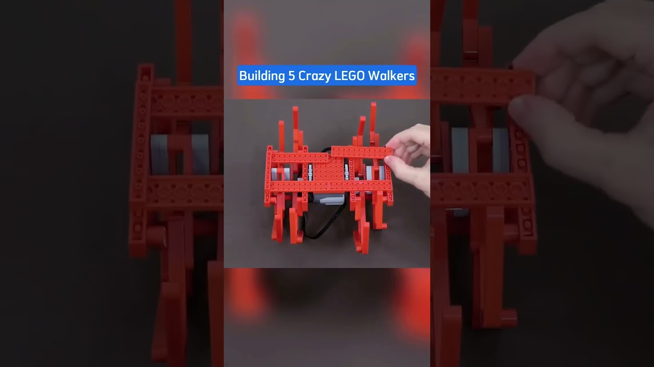 Building 5 Crazy LEGO Wolkers