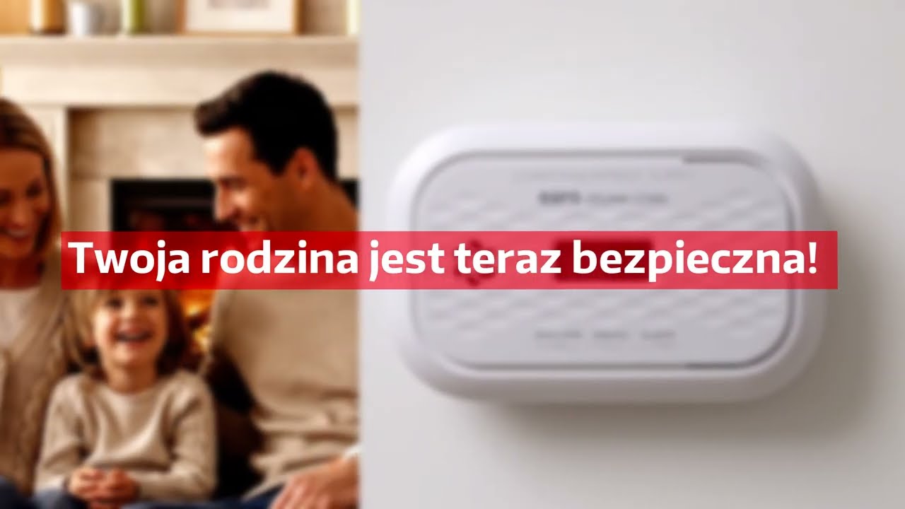 Czujnik czadu ''EURA'' CD-72A2v4300/B | Pierwsze uruchomienie + TEST