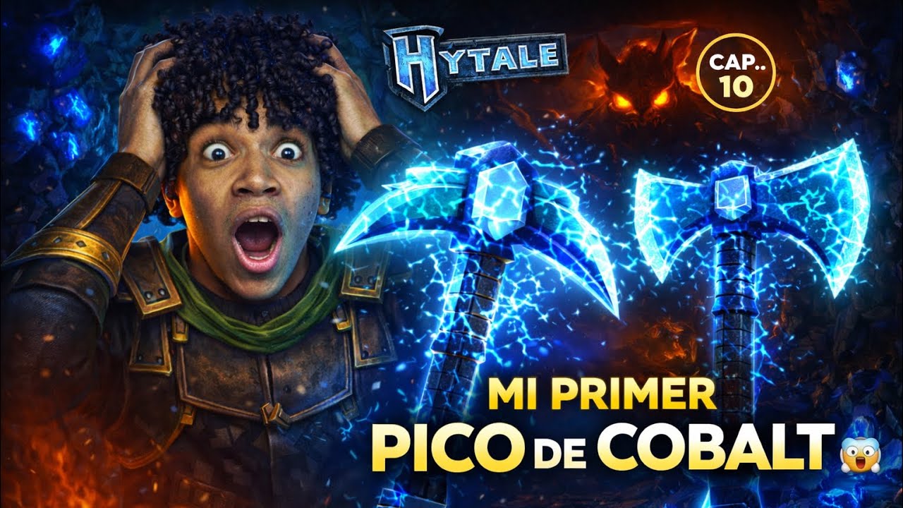 CÓMO HACER EL PICO DE COBALT… DESDE AQUÍ TODO CAMBIA 💎 | Hytale Capítulo 10