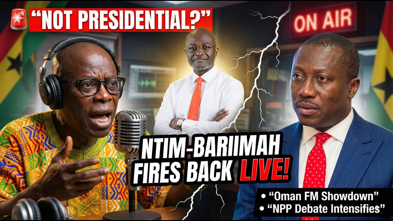 🚨🇬🇭 JUST IN | Oheneba Ntim-Barimah Goes Hard on Afenyo-Markin Live on Oman FM