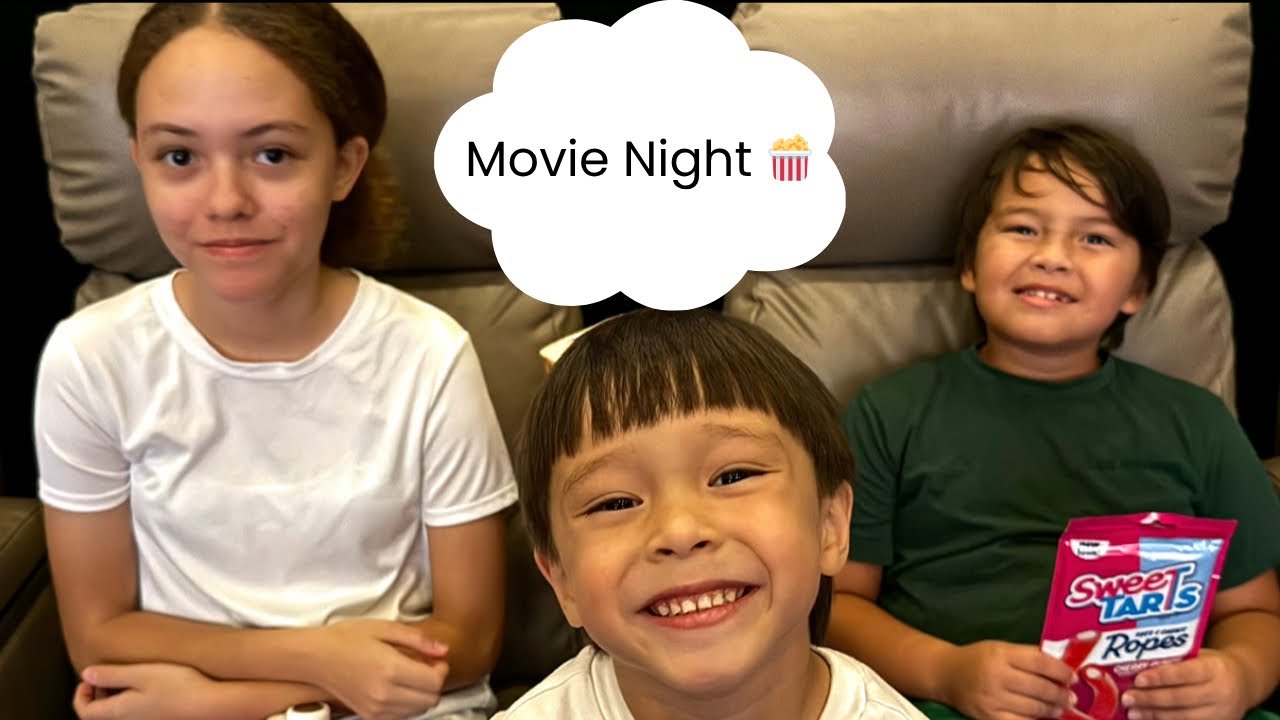 Movie Night for the kiddos 🍿