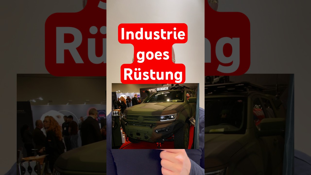 Deutsche Industrieunternehmen gehen gerade Richtung R&uuml;stung. #politik #nachrichten
