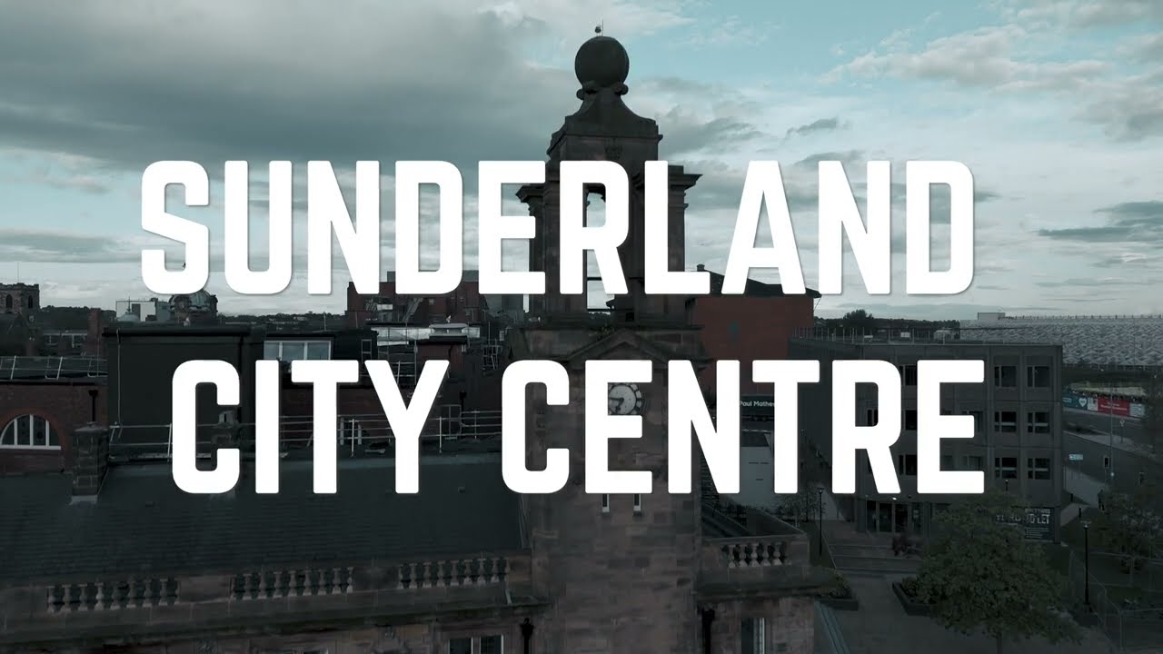 Sunderland City Centre Aerial