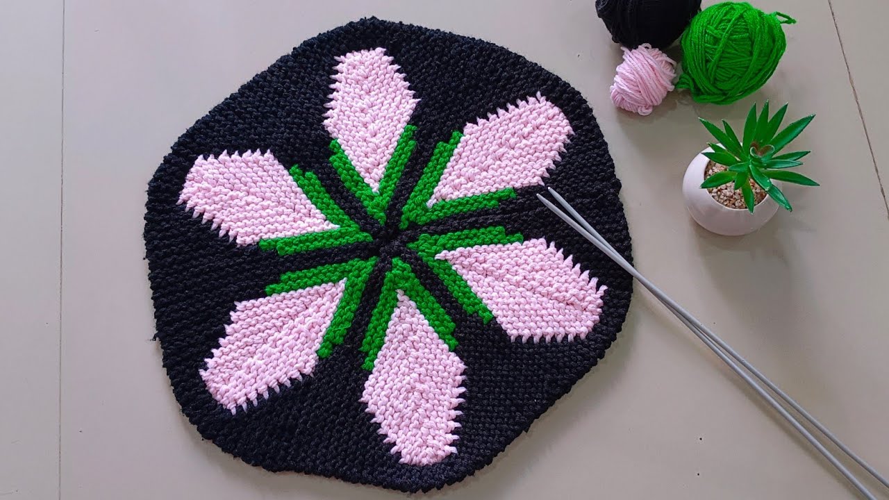 Flowers Shape Big DoorMat Design| 🌸🌸🌱.!! New DoorMat  