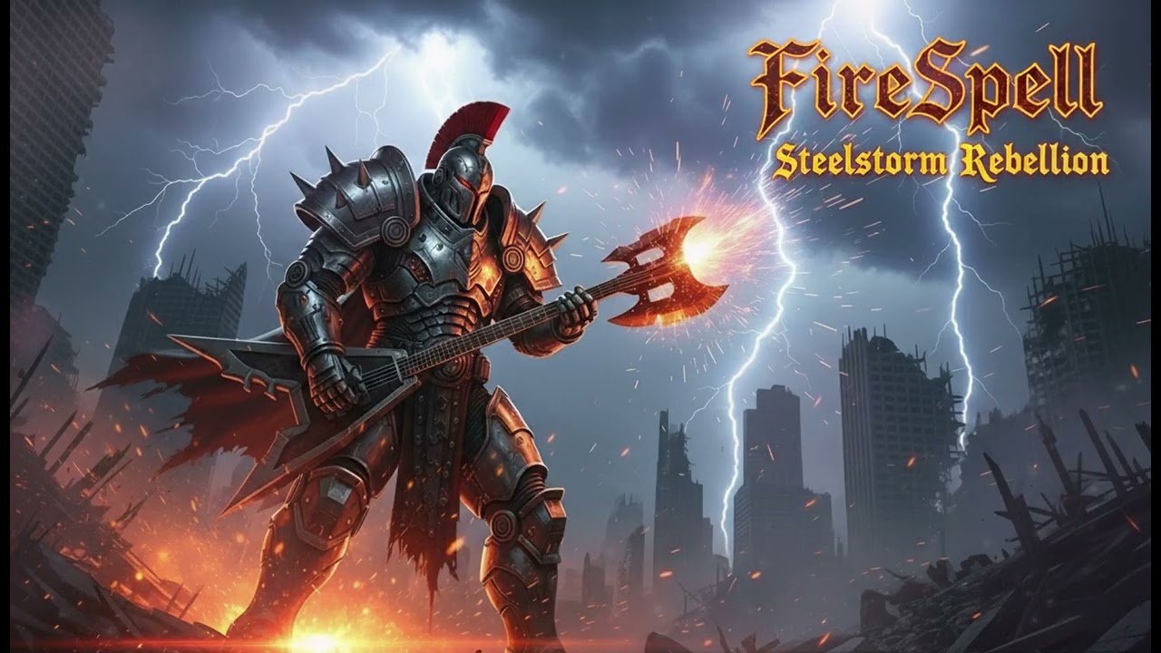 FireSpell - Steelstorm Rebellion - Heavy/Power/Trash/Death Metal Vibes