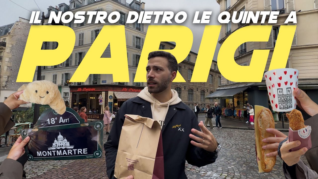 FAST FOOD FRANCESE PIU' BUONO DI PARIGI 🇫🇷 Dentro una nostra giornata di lavoro a Parigi