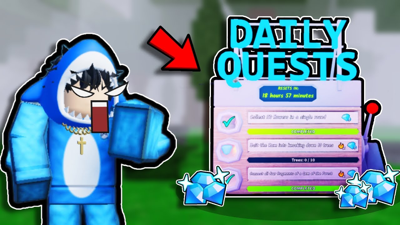 В Roblox 99 Nights только что добавлены ежедневные задания! (НОВОЕ ОБНОВЛЕНИЕ)
