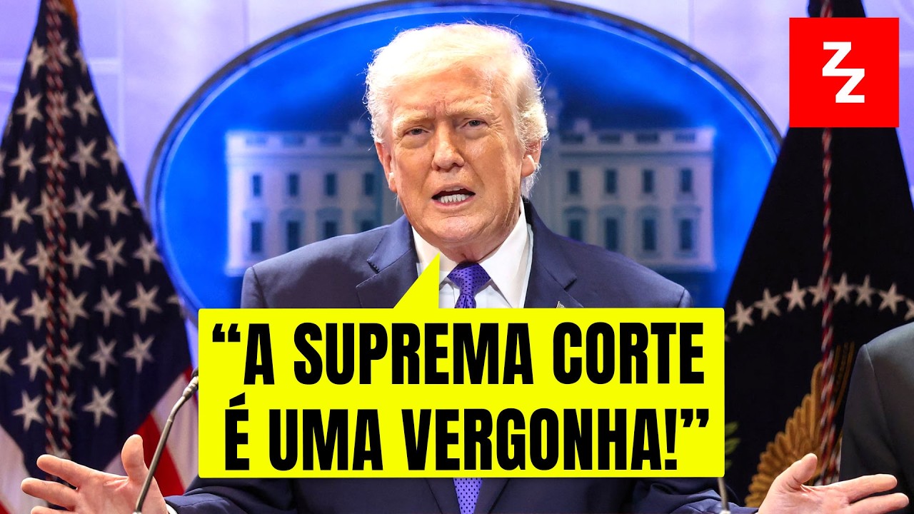 Coletiva completa: TRUMP anuncia TARIFA GLOBAL após decisão da SUPREMA CORTE dos EUA