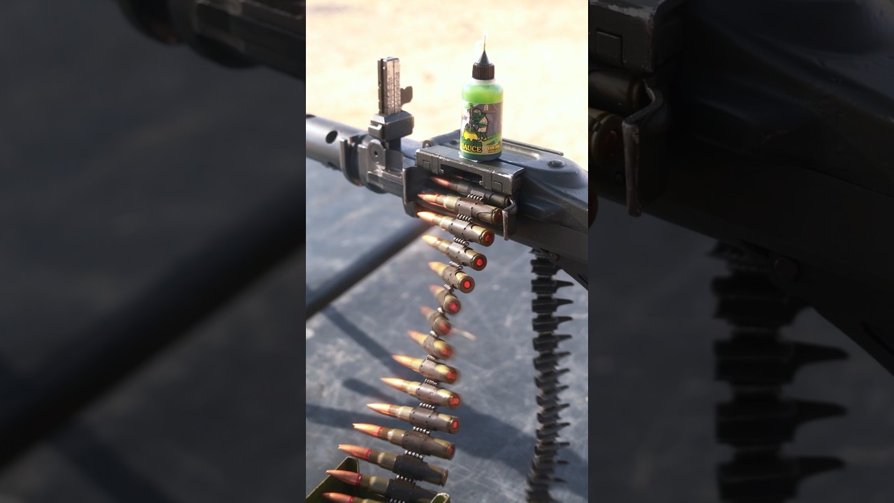 MG34 Belt Fed & Goblin Sauce #mg34 #beltfed #jellosauce #goblinsauce #8mm #mauser #german