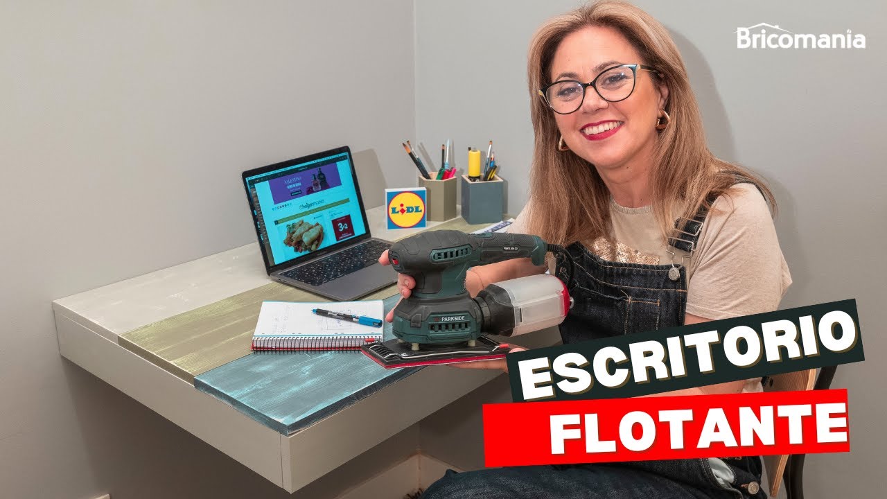 C&oacute;mo hacer un escritorio flotante paso a paso // Bricomania