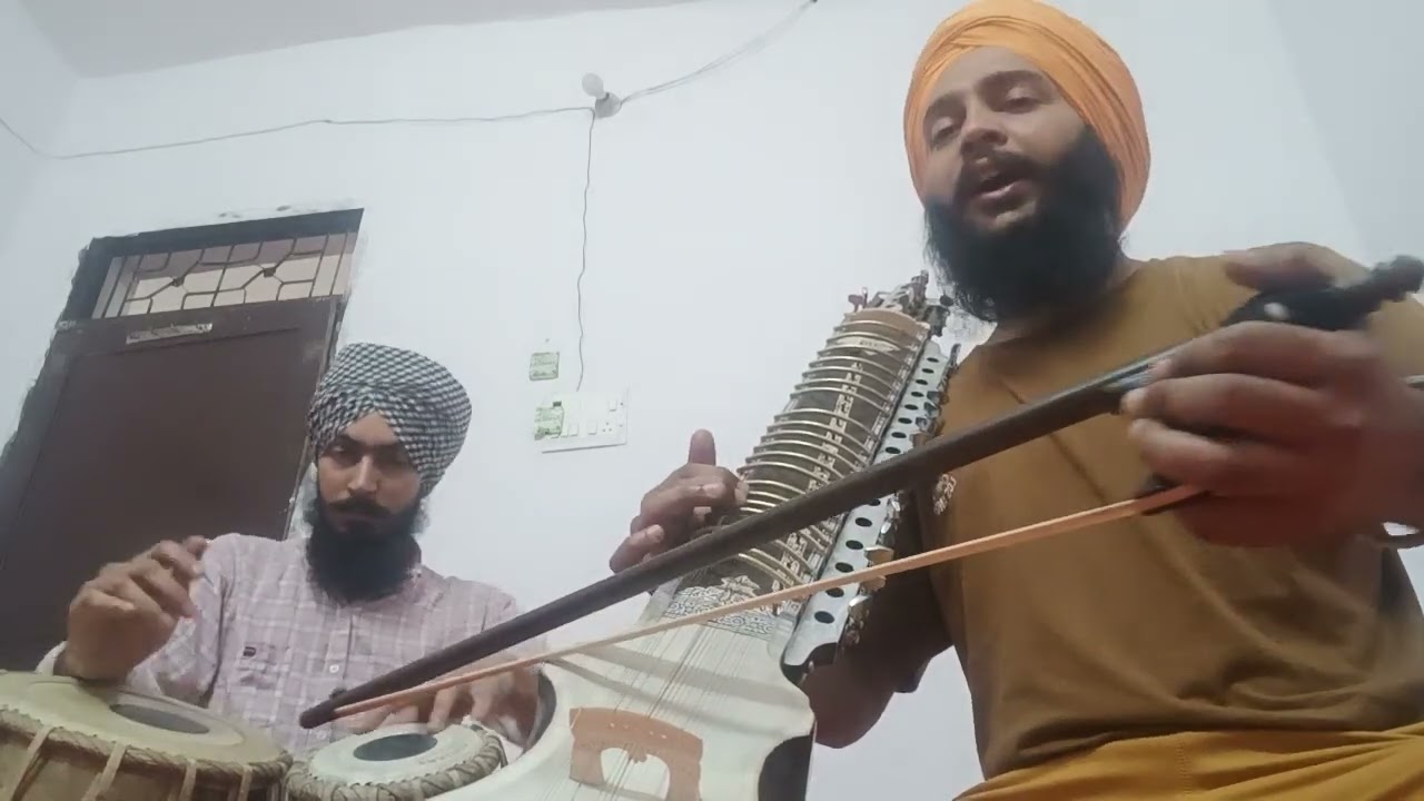 🎵Raag Bilawal🎵with dilruba shabad sung by charanpreet singh @swarmusicacademy7737 mandi gobindgarh