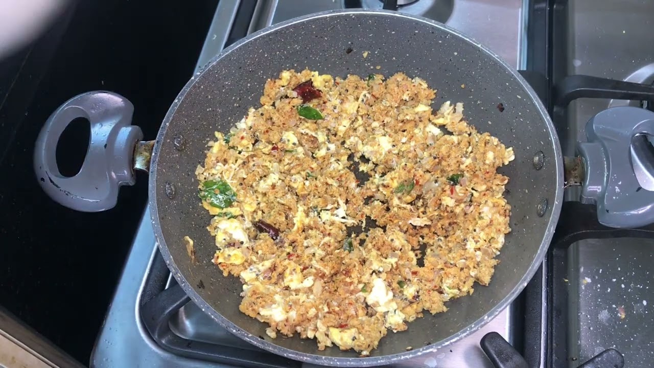 മുട്ട ചമ്മന്തി ചോറ്