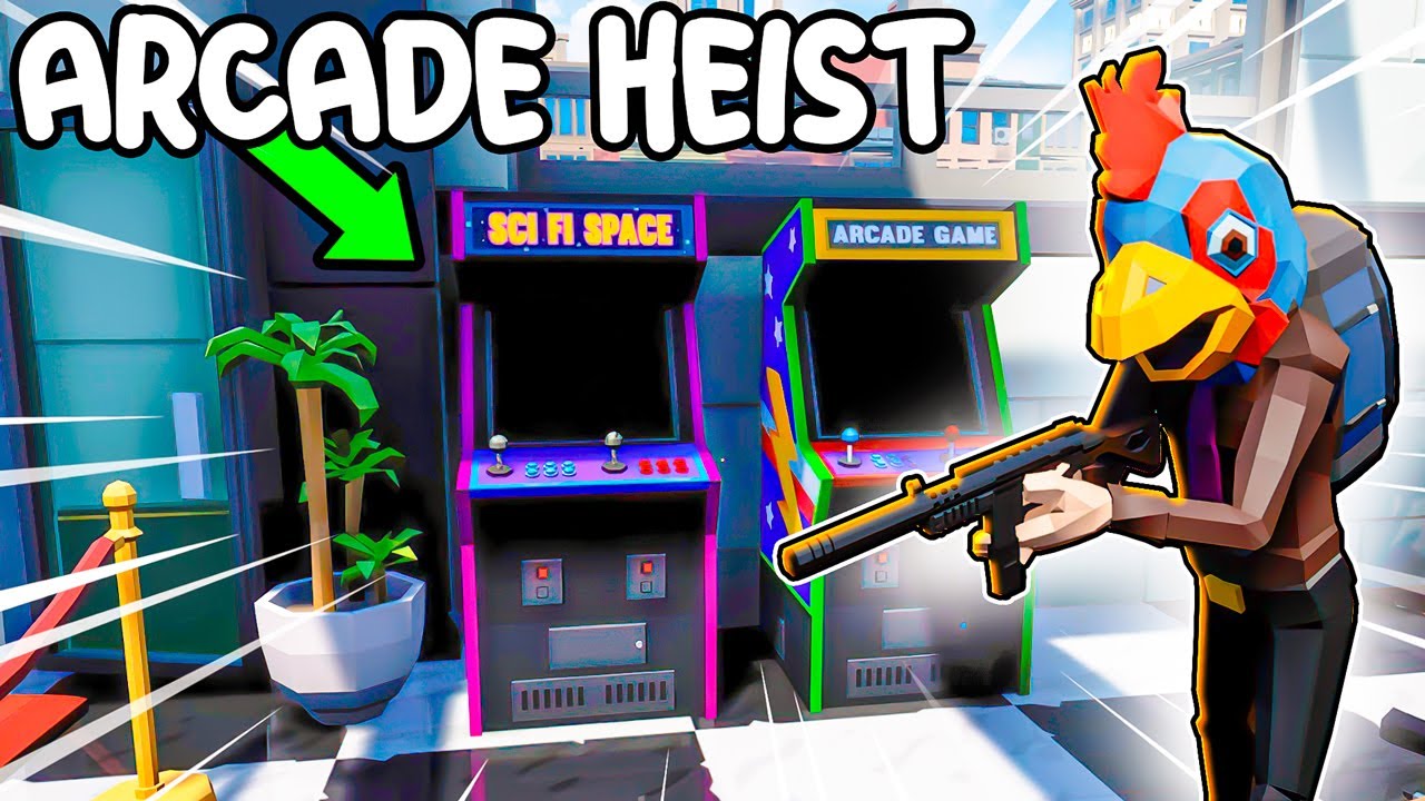 Stealing EVERYTHING From An Arcade In Perfect Heist