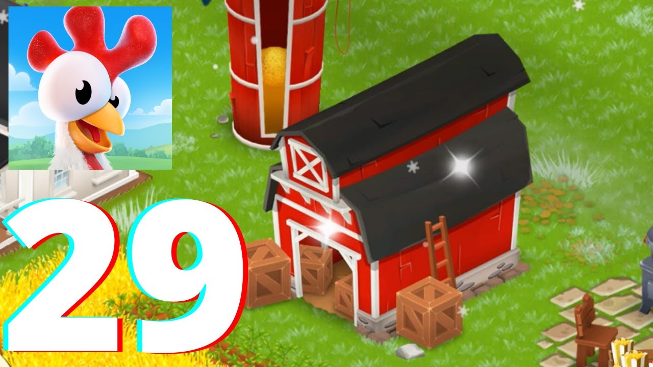 Hay Day - Gameplay Walkthrough Part 29 - Level 19 Barn Upgrade 175 (Android, iOS)