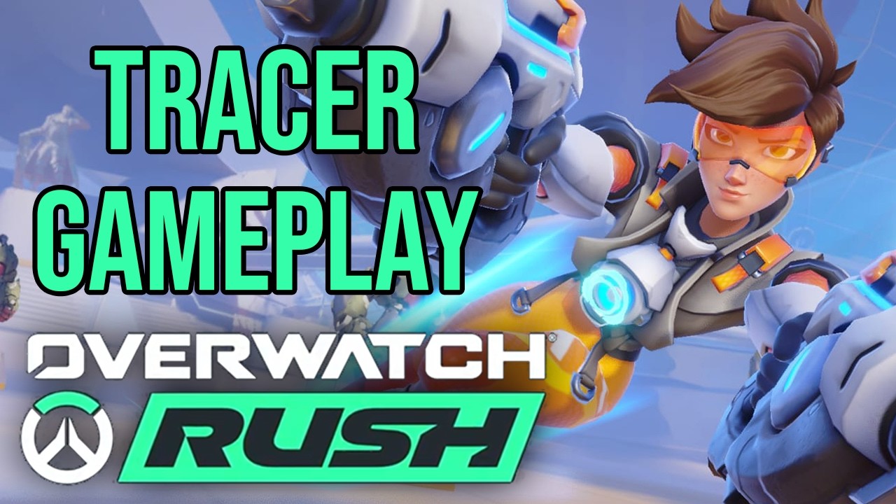 Tracer Gameplay | Overwatch Rush