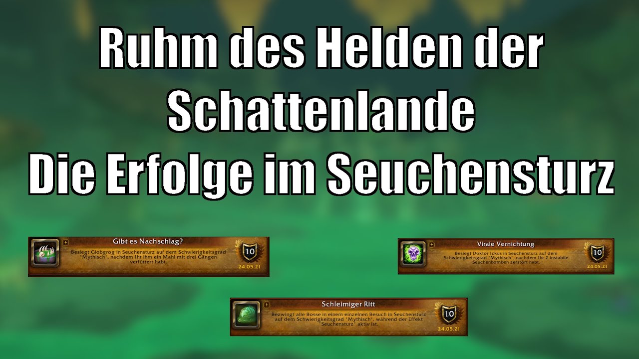 Dungeon-Erfolgsguides: Die Erfolge aus dem Seuchensturz - Ruhm des Helden der Schattenlande