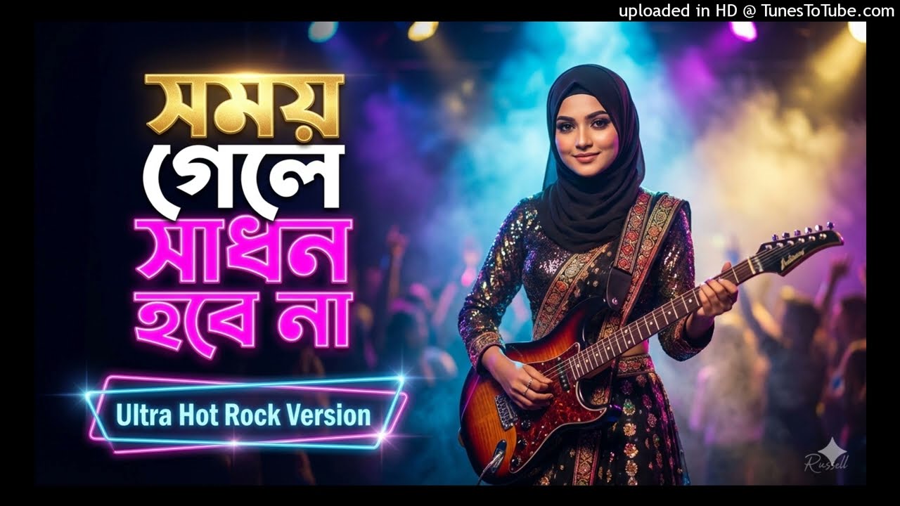 সময় গেলে সাধন হবে না | Somoy Gele Sadhon Hobe Na | Rock Version  | Remix | Folk Bangla | By Russell