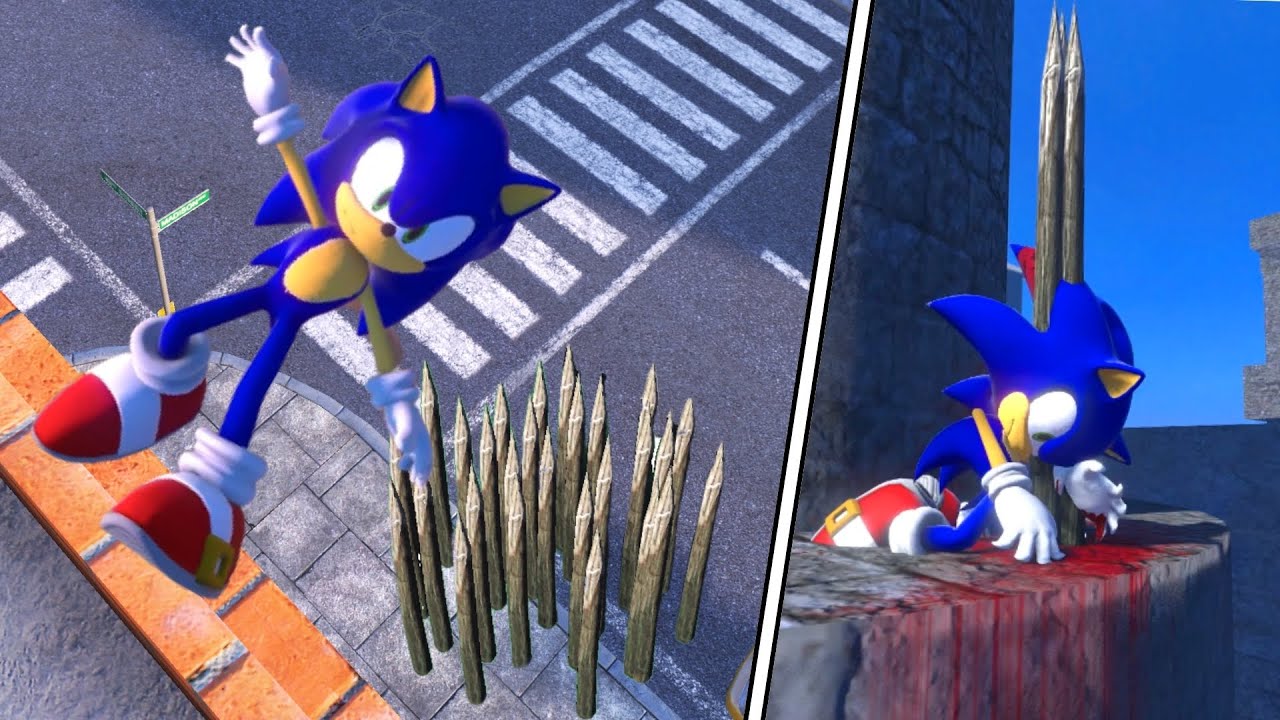 Sonic NPC Ragdoll Physics Compilation #31 | Overgrowth