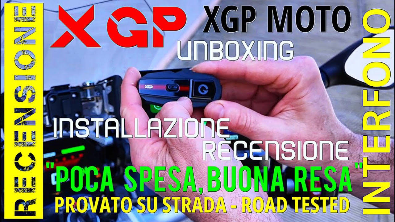 XGP INTERFONO Moto 