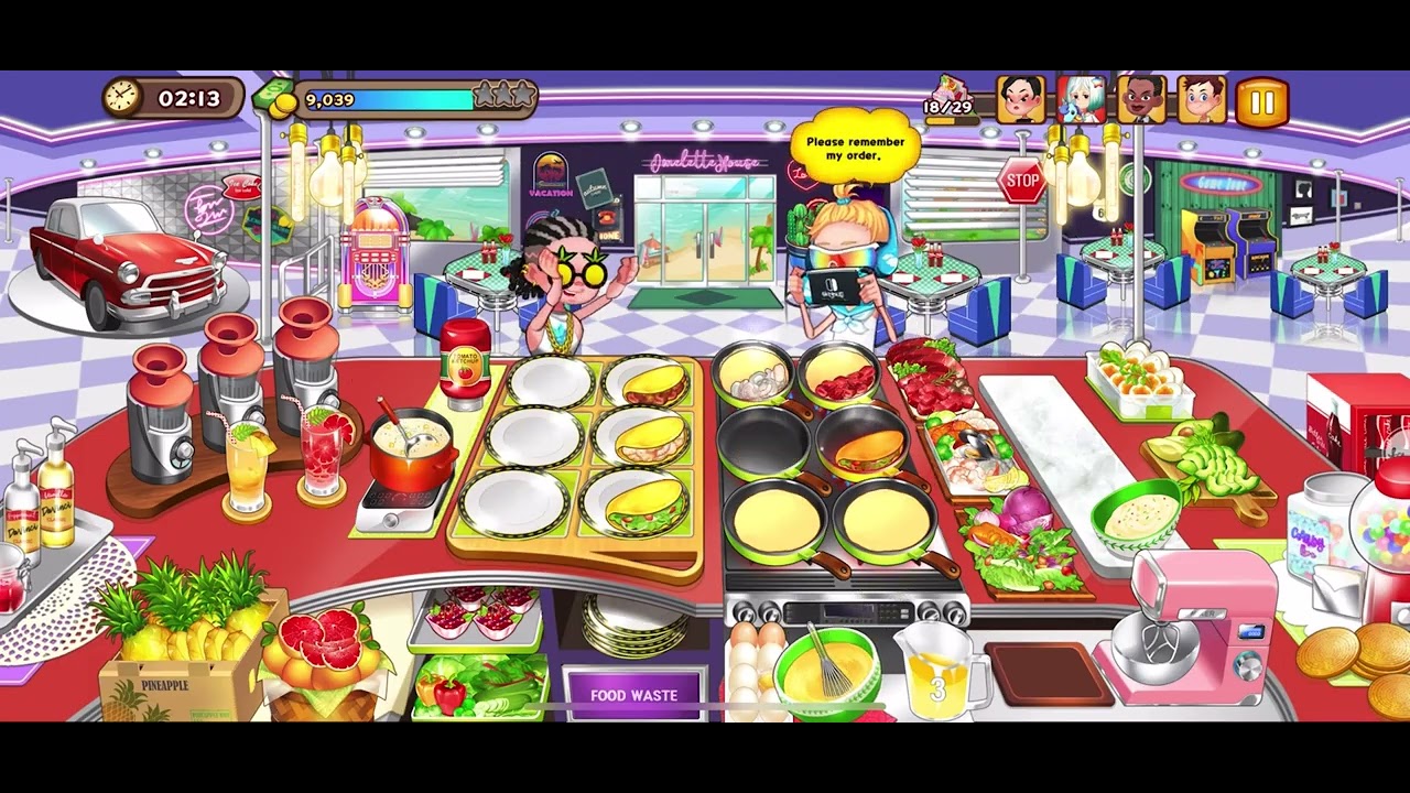 Cooking Adventure - Omelette House Level 54 - Full Upgrade