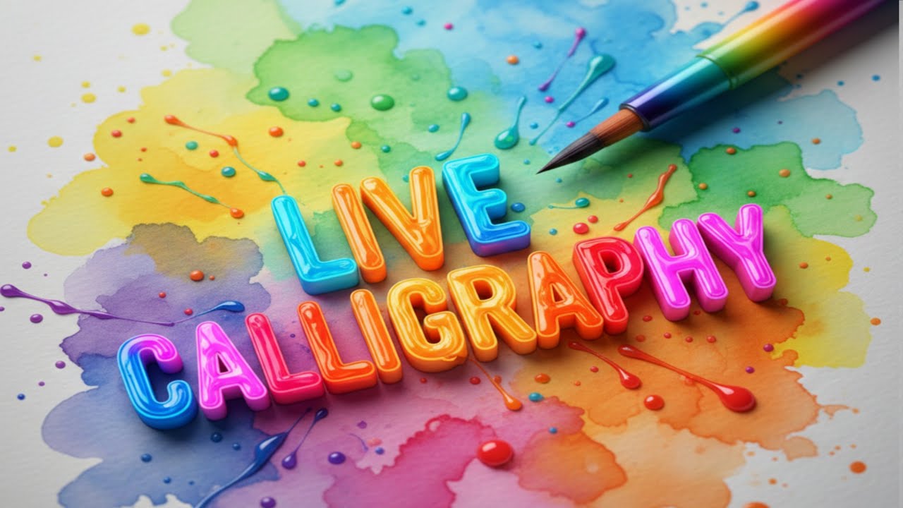 Live Name Writing Calligraphy ✍️ #live #livestream