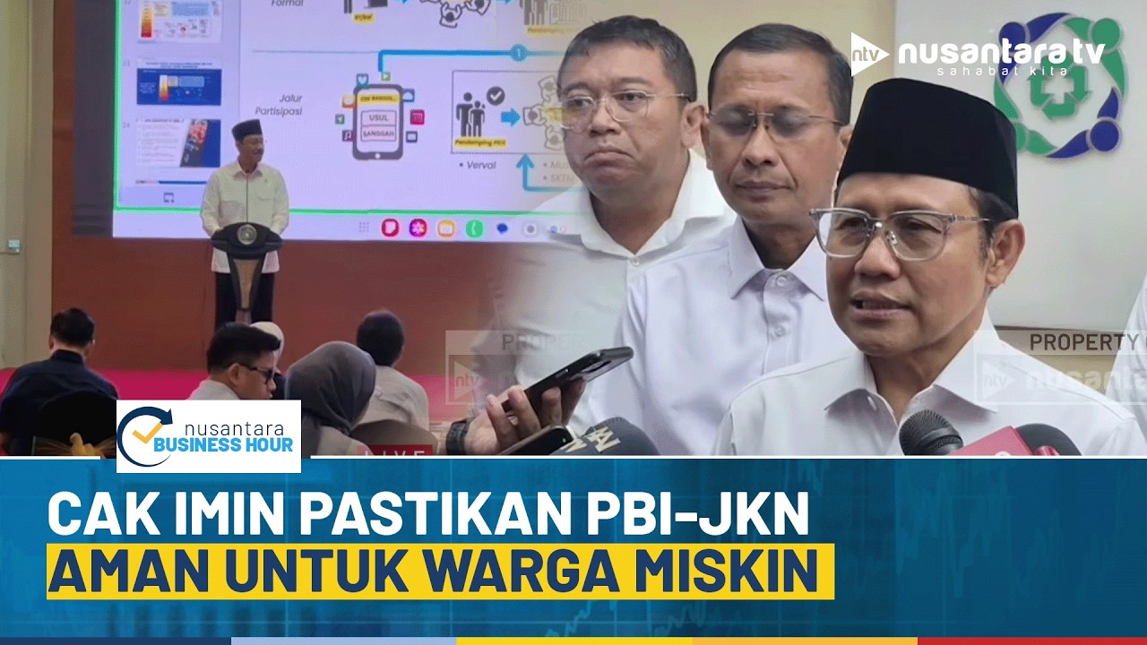 Data PBI-JKN Diperbarui! Cak Imin Jamin Layanan BPJS Makin Tepat Sasaran | NBH