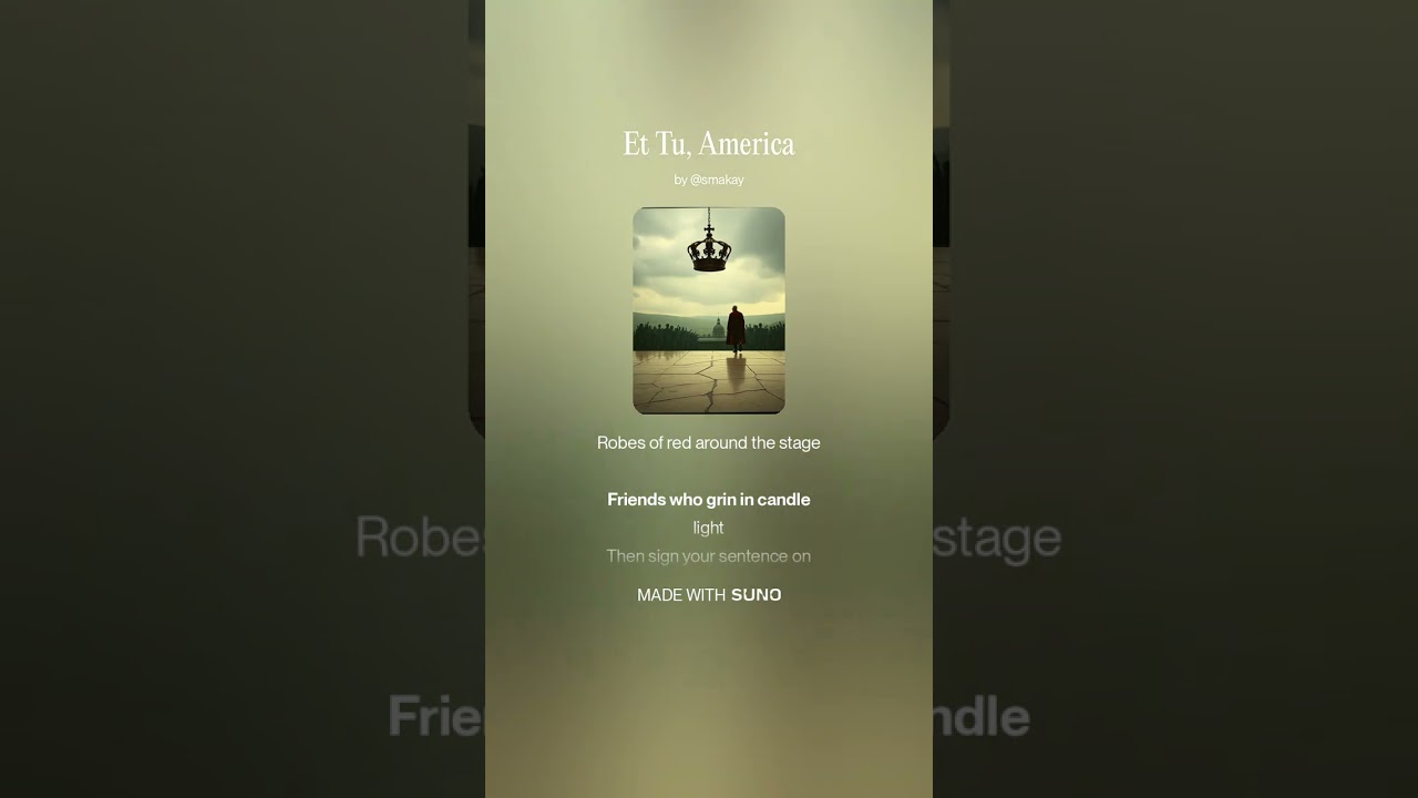 Et Tu America