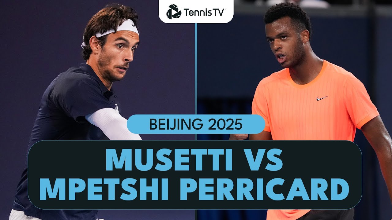 Lorenzo Musetti Takes On Giovanni Mpetshi Perricard 🔥 | Beijing 2025 Highlights