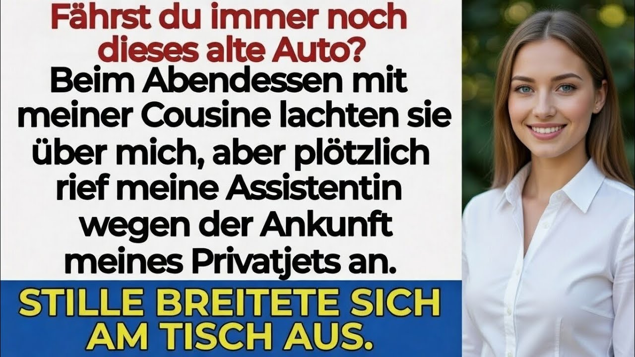 Beim Familienessen nannten sie mich „arm wie immer“ – bis mein Assistent anrief