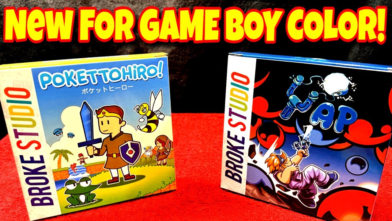 Новые игры для Game Boy Color выйдут на физических носителях!