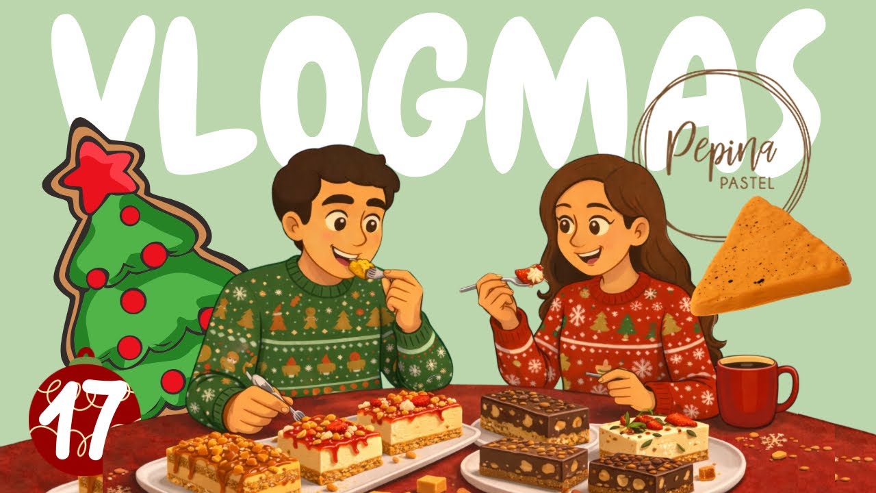 probando el turrón más viral de tiktok | Vlogmas día 17 🍫💌😋🎄