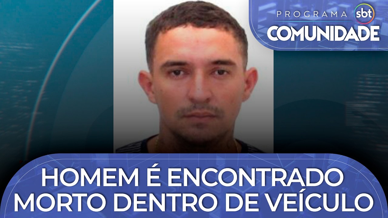 Homem é encontrado morto dentro de veículo