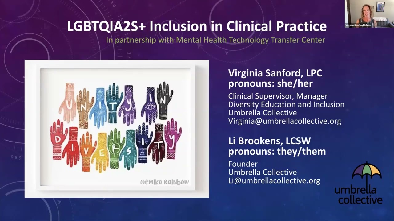 LGBTQIA2S+ Inclusion in Clinical Practice | July 10, 2024