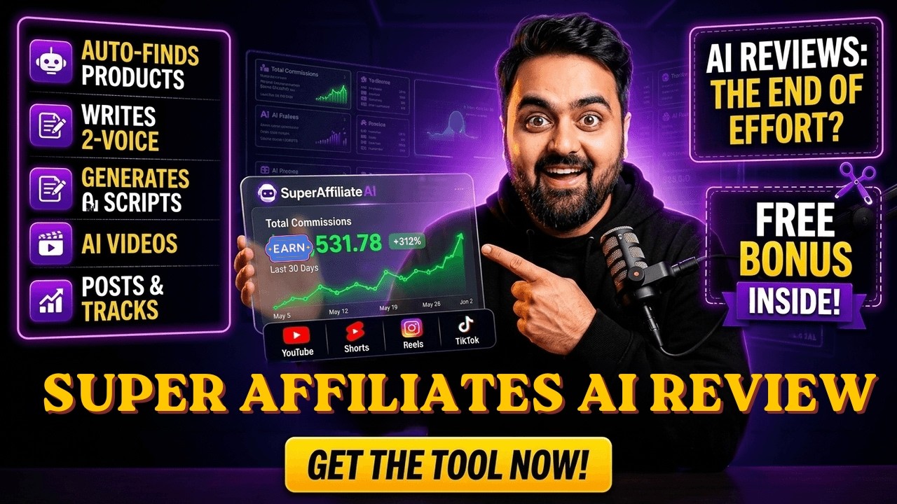 Super Affiliates AI Review | Automated Affiliate Commissions