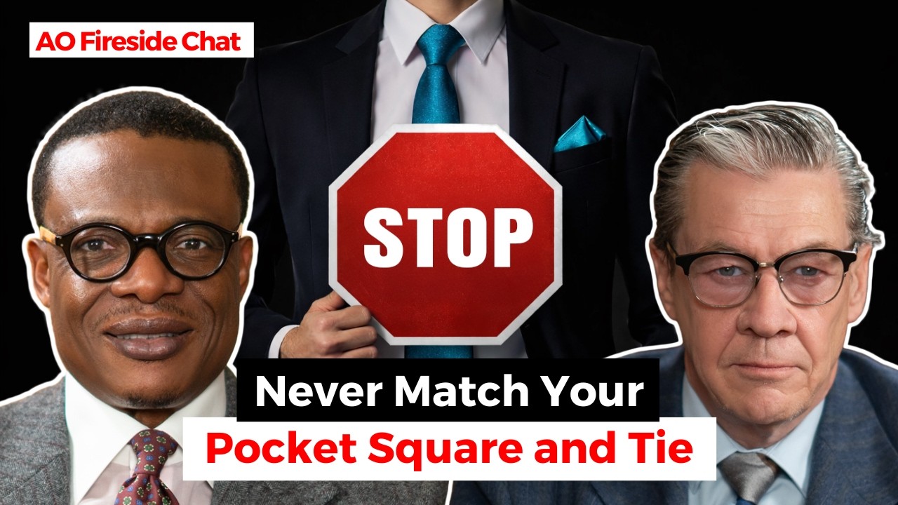 Your Pocket Square and Tie Shouldn’t Match. Here’s Why