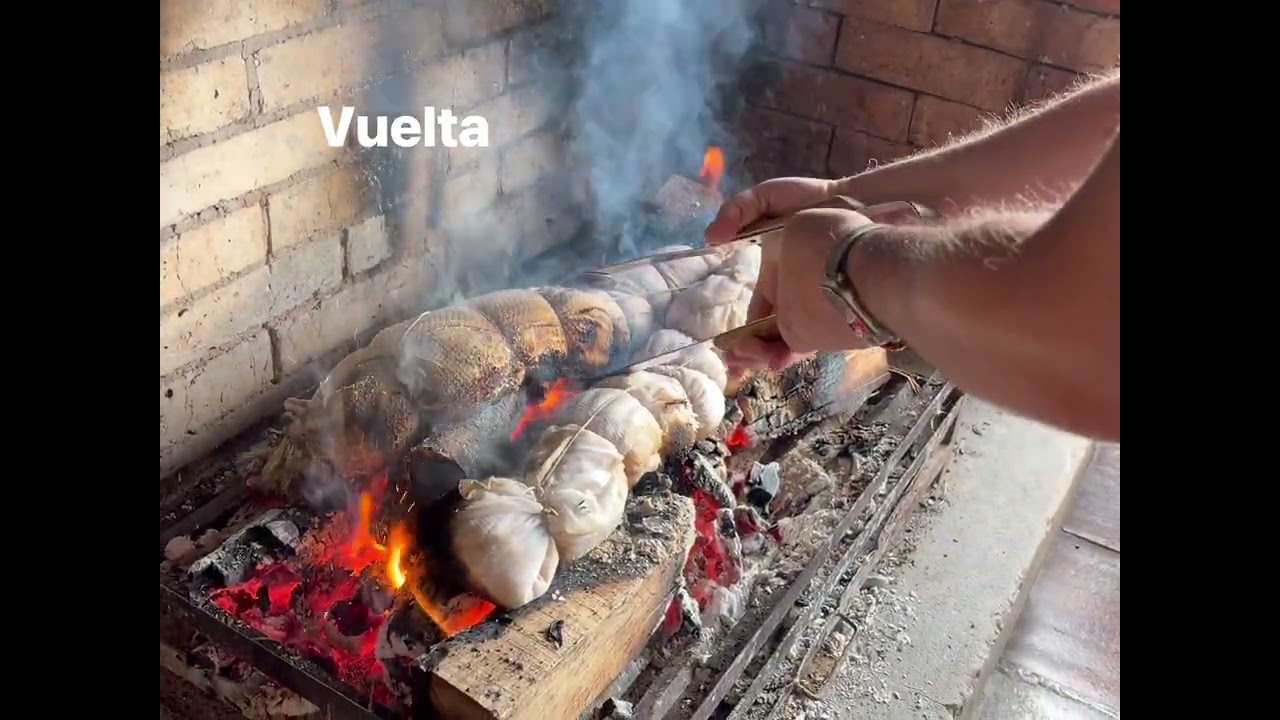 Receta del verdad Lomo al trapo Colombiano (a la chimenea)