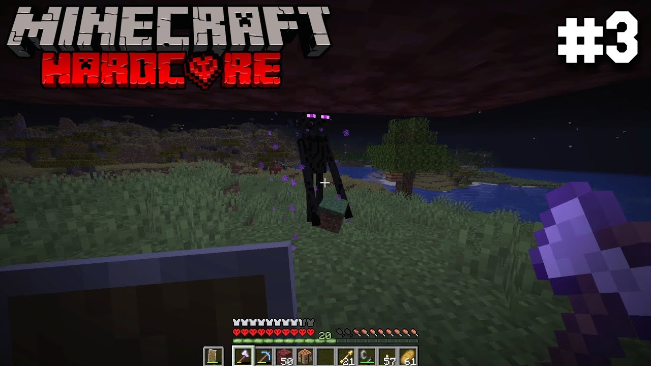 Trouver des perles de l’Ender… plus dur que prévu 😅 | Minecraft Hardcore (Ép.3)
