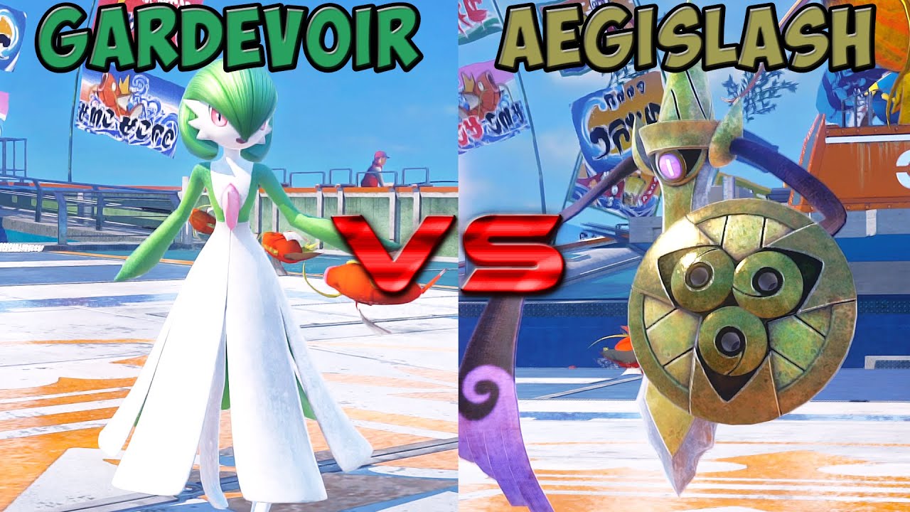 Pokken tournament DX - Gardevoir vs Aegislash