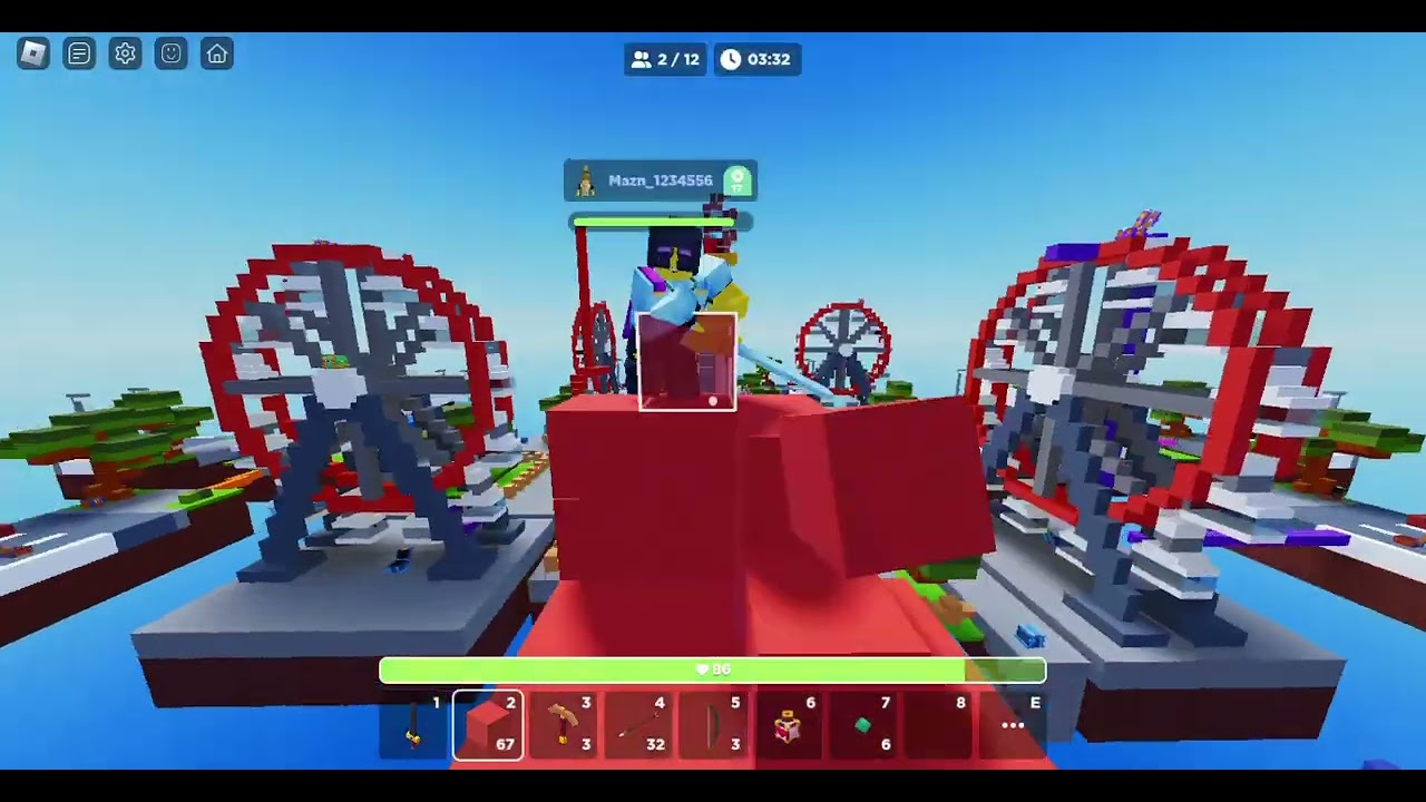 Roblox SkyWars voxel efsanevi savaş