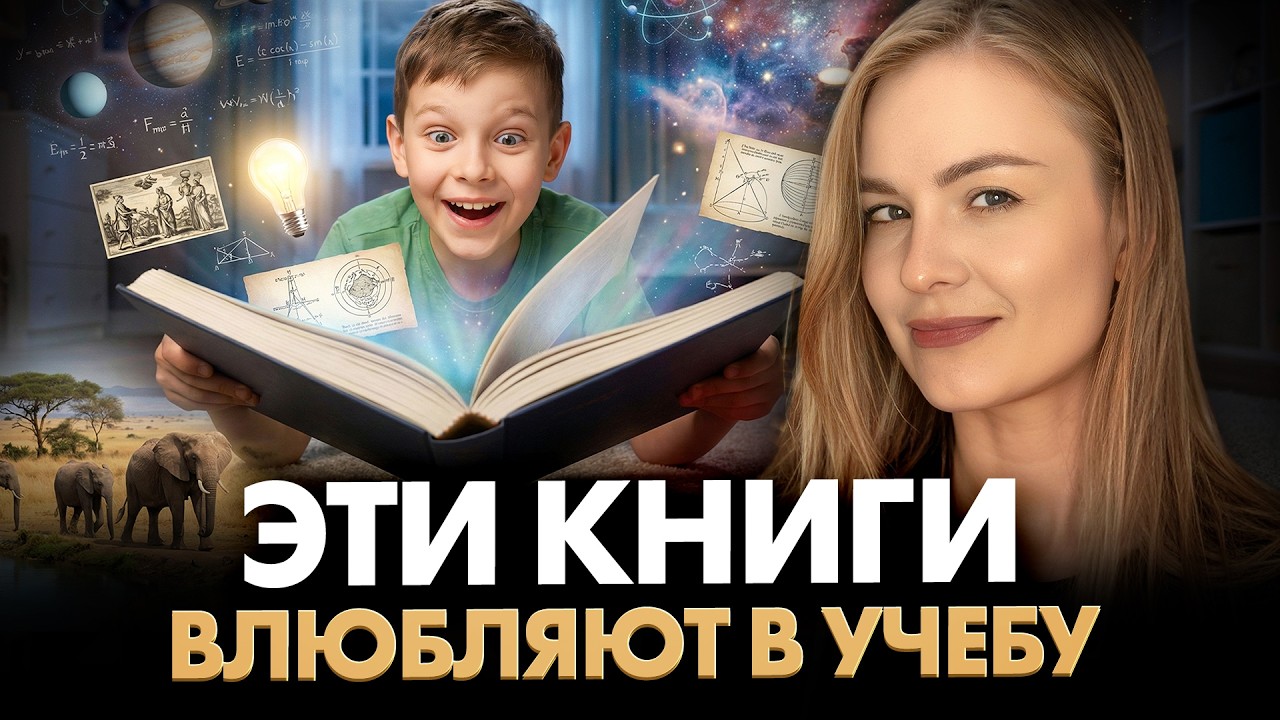 13 книг, которые развивают ИНТЕЛЛЕКТ ребёнка и пробуждают интерес к УЧЕБЕ